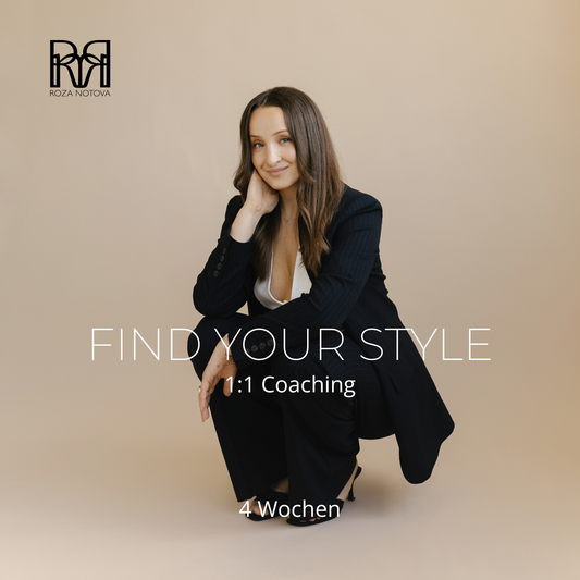 4 Wochen Find your Style - 1:1 Coaching